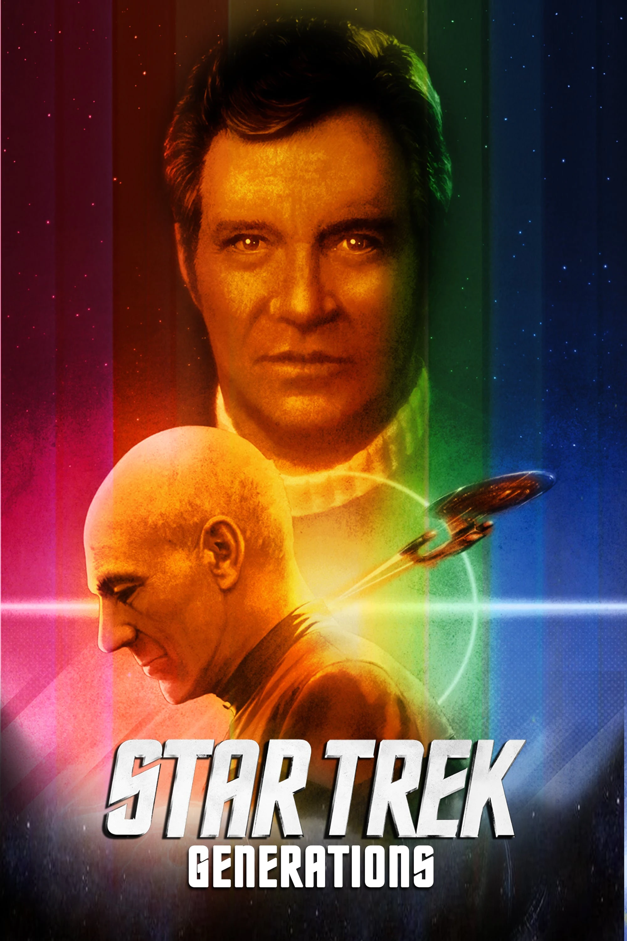 The movie poster for ‘Star Trek: Generations’.
