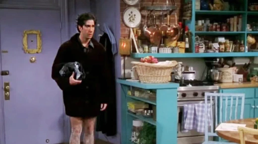 Ross (Friends) with the pants down depressed for the abysmal start of the year.